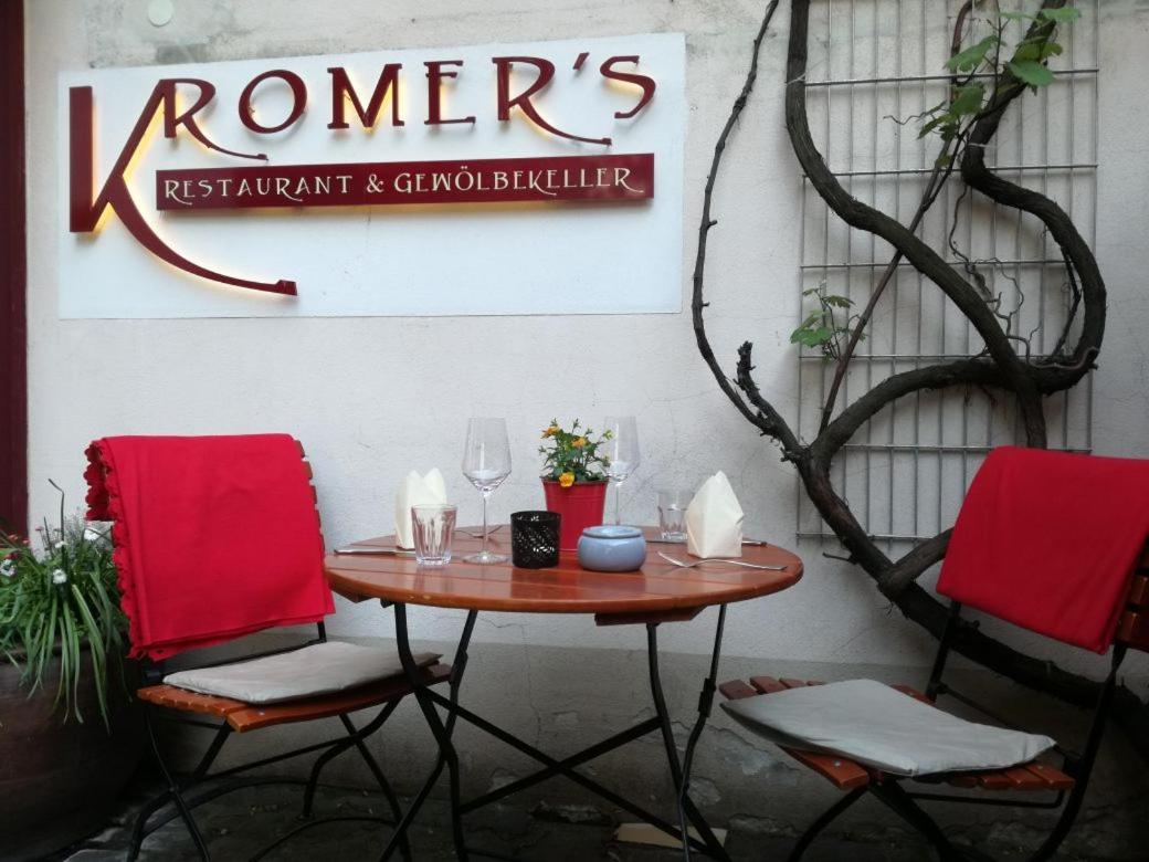Altstadtwohnung Kromers & Restaurant Erfurt Extérieur photo